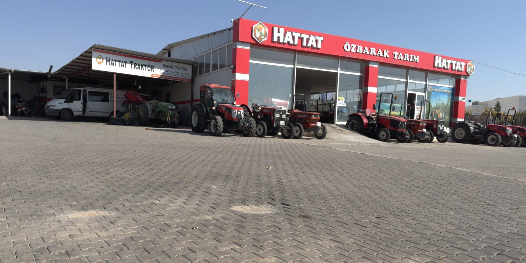 Özbarak Tarım Nizip şubesi dış görünüm